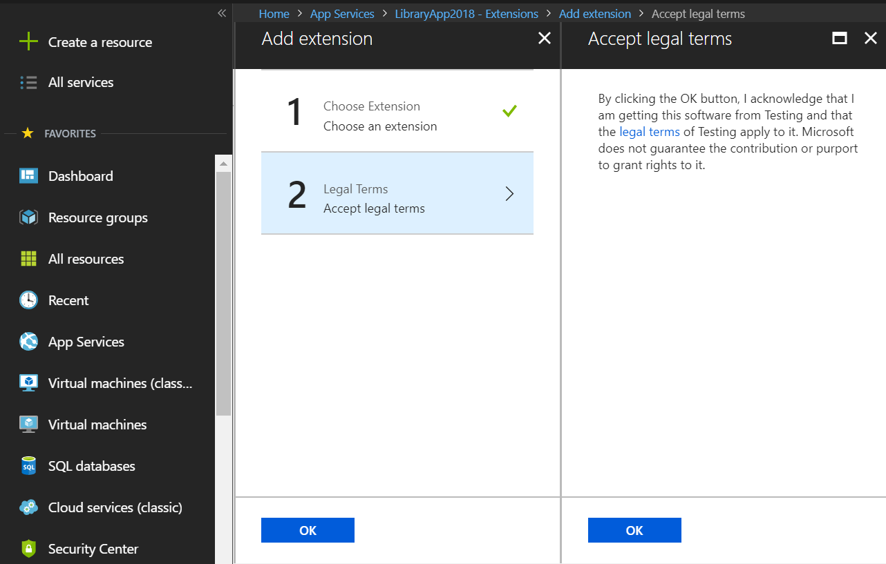 License agreement for installing APM Insight .NET agent 