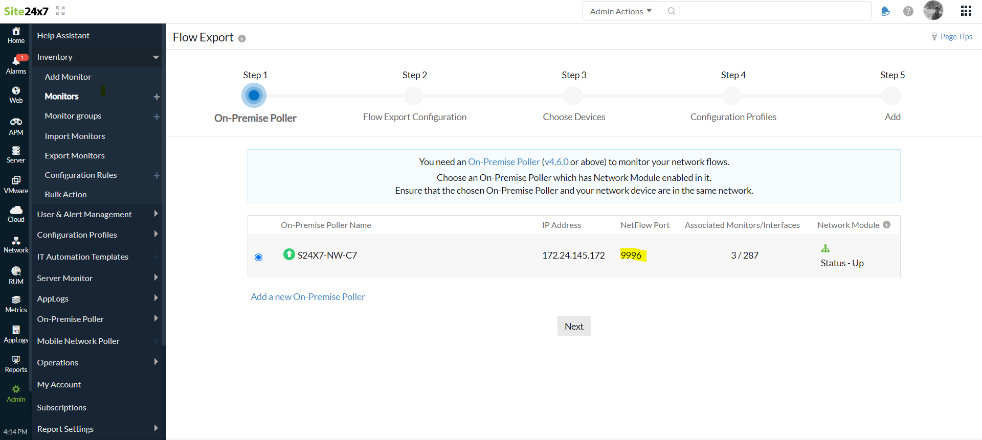 NetFlow Meraki Fig 6