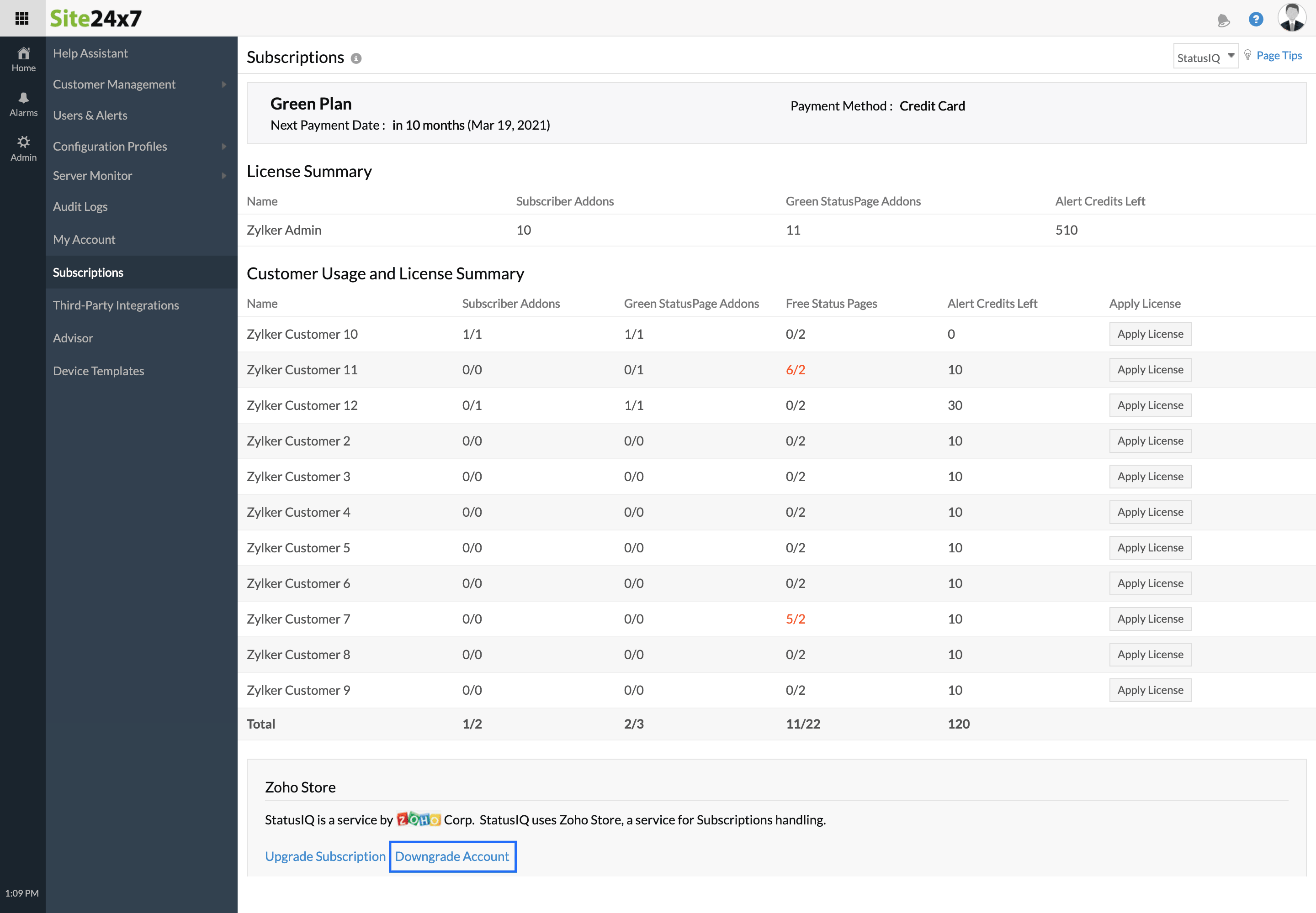 Learn how to downgrade your msp account